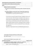 Vorschau - Klassenarbeiten - Klassenarbeit zum Märchen "Prinzessin Mäusehaut" (mit EWH) - Seite 2