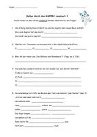 Vorschau - Arbeitsblätter - Lesebuch Rallye Karibu Kl. 4 (Word) Schulanfang - Seite 3