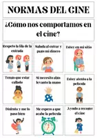 Vista previa - Juegos / Gamificación - ¿Cómo nos comportamos en el cine? - Portada