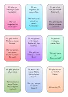 Vorschau - Spiele - Lesekette Possessiv-Pronomen "Ich gehe, Wer geht?" - Seite 2