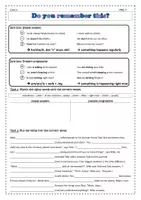 Vorschau - Stundenentwürfe - Do you remember this? Back to school summary for class 8 - Seite 1