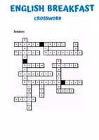 Vorschau - Arbeitsblätter - English Breakfast Crossword - Seite 2