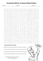 Vorschau - Spiele - Handwerker, schwer, Suchsel, Wortgitter, Buchstabensalat, Buchstabengitter, Wortsuchrätsel, Wortsuche, Worträtsel, Wortsuchsel, Wörtersuche, Suchrätsel - Seite 1