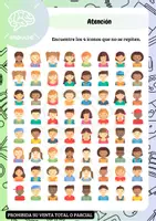 Vista previa - Hojas de trabajo - Cuaderno de Estimulación Cognitiva 5 - página 3