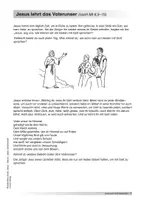 Vorschau - Stundenentwürfe - Jesus lehrt das Vaterunser - Klasse 1-4 - Seite 1