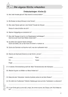 Vorschau - Stundenentwürfe - Die eigene Kirche entdecken - Arbeitsblätter, Forscherkarten und Entdeckerbögen für die Kirchenraumpädagogik - 1.-4. Klasse - Seite 3