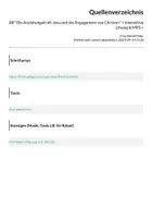 Vorschau - Arbeitsblätter - AB "Die Anziehungskraft Jesu und das Engagement von Christen" + interaktive Lösung & MP3 + - Seite 1