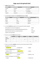 Vorschau - Arbeitsblätter - Wichtige Grammatikbereiche aus der 5. Klasse - Lernstandkontrolle - Seite 1
