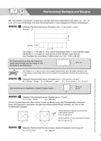 Vorschau - Arbeitsblätter - Basics Mathe Flächenberechnung - Fläche von Rechteck, Quadrat, Drachen, Raute, Parallelogramm, Dreieck - Seite 2