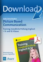 Vorschau - Arbeitsblätter - Training mündliche Prüfung Englisch 9-10 - Picture Based Communication - Deckblatt