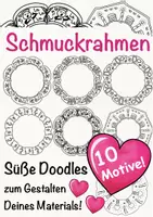 Vorschau - selbst erstellte Cliparts/Grafiken - Doodle Rahmen / Clipart Themen Märchen, Musik, Geburtstag ... - Deckblatt