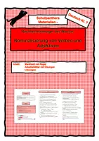 Vorschau - Arbeitsblätter - Nominalisierung/Substantivierung von Adjektiven und Verben - Deckblatt