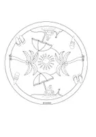 Vorschau - Mal- und Bastelvorlagen - Sommerliche Mandalas zum Ausmalen - Seite 3