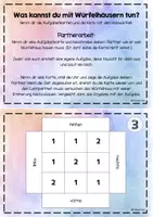 Vorschau - Stationenlernen - Würfelhäuser - Seite 3