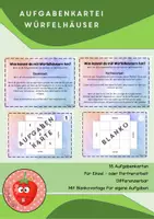 Vorschau - Stationenlernen - Würfelhäuser - Deckblatt
