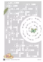 Vorschau - Arbeitsblätter - Stufe 8c: ZE-ZE Kreuzzahlrätsel mit Rechenschnecke (± Lehrgang Zahlenraum 100, Stufe 8/8) - Seite 2