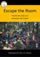 Vorschau - Spiele - Gruppenspiel Escape-the-Room mit Denksport für die 1./2. Klasse - Deckblatt