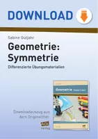 Vorschau - Arbeitsblätter - Geometrie: Symmetrie - Differenzierte Übungsmaterialien - Deckblatt