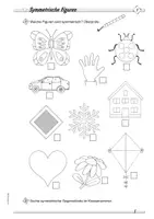Vorschau - Arbeitsblätter - Geometrie: Symmetrie - Differenzierte Übungsmaterialien - Seite 2
