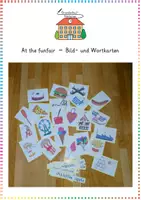 Vorschau - Bildkarten - Ausflüge & Freizeit: At the funfair (Flashcards) - Englisch - Kl. 3/4 - Deckblatt