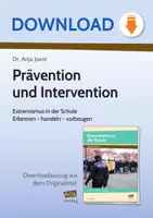 Vorschau - Arbeitsblätter - Prävention und Intervention - Extremismus in der Schule Erkennen - handeln - vorbeugen - Deckblatt