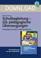 Vorschau - Lehrpläne/Lehrermaterial - Schulbegleitung - GS: pädagogische Überzeugungen - Praxistipps für Lehrer in der Grundschule - Deckblatt