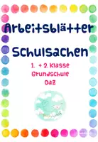 Vorschau - Arbeitsblätter - Themenpaket Schulsachen - Seite 1