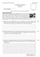 Vorschau - Arbeitsblätter - Selektion und Evolution - Stegreifaufgabe / Aufgaben mit Musterlösung - Seite 1