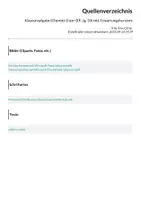 Vorschau - Klassenarbeiten - Klausuraufgabe (Chemie): Ester (EF, Jg. 10) inkl. Erwartungshorizont - bearbeitbar - Seite 1