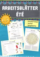 Vorschau - Arbeitsblätter - Arbeitsblätter: été - Deckblatt