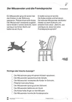 Vorschau - Arbeitsblätter - DaZ: Das Satzbau-Training 6 - Einfache Übungen zu Satzstrukturen anhand der Geschichte"Mäusevater & Fremdsprache" - Seite 2