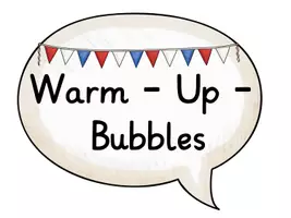 Vorschau - Bildkarten - Warm-Up-Bubbles Englisch - Seite 1