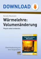 Vorschau - Arbeitsblätter - Wärmelehre: Volumenänderung - Physik selbst entdecken - Deckblatt