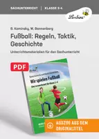 Vorschau - Unterrichtsreihen - Fußball: Regeln, Taktik, Geschichte - Deckblatt