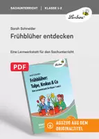 Vorschau - Unterrichtsreihen - Frühblüher entdecken - Deckblatt