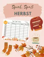 Vorschau - Spiele - Herbstliches Spiel - Tier, Kleidung Adjektiv - Deckblatt