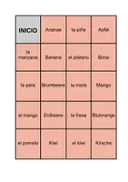Vorschau - Spiele - Domino zum Thema "frutas y verduras" - Seite 1