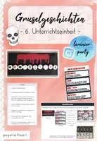 Vorschau - Stundenentwürfe - Gruselgeschichten: Unterrichtsreihe (Kl. 4/5) - Seite 1