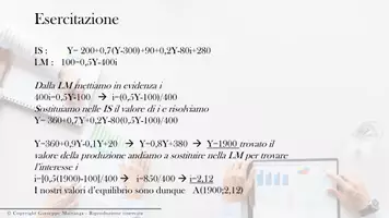 anteprima - Esercizi - Corso di Macroeconomia: modulo 6 (esercitazione) - Pagina 1