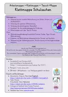 Vorschau - Arbeitsblätter - Klettmappe Schulsachen - Teacch - Arbeitsmappe - sonderpädagogische Förderung - Seite 2