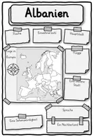Vorschau - Unterrichtsreihen - Europa Steckbrief Erdkunde Geographie - Seite 1