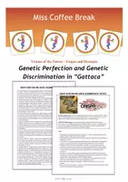 Vorschau - Arbeitsblätter - “Gattaca” - Genetic Perfection and Genetic Discrimination - Deckblatt