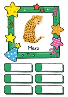 Vorschau - Poster - Leopard Geburtstagskalender für die Leopardenklasse - Seite 3