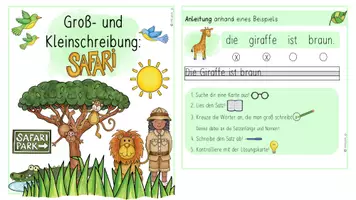 Vorschau - Stationenlernen - Materialpaket: Abschreibkarteien - Seite 3