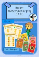 Vorschau - Arbeitsblätter - Rechenspaziergang Herbst2 ZR20 Addition und Subtraktion - Deckblatt