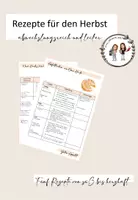 Vorschau - Anderer Materialtyp - Rezepte für den Herbst - Deckblatt