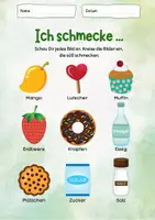 Vorschau - Arbeitsblätter - Arbeitsblatt Körperteile & Sinne | Klasse 1-3 | Ausfüllen, ausschneiden, aufkleben - Seite 2