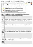 Vorschau - Arbeitsblätter - Überarbeitung eines telefonischen Bewerbungsgesprächs - Seite 2