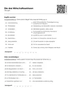 Vorschau - Arbeitsblätter - Die drei Wirtschaftssektoren (Infotext und Übungen) - Seite 1