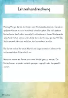 Vorschau - Aufgabenkarten - Erzählwürfel Wochenende - Seite 1
